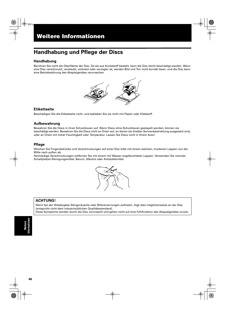 JVC XV-E112 User Manual | Page 50 / 206