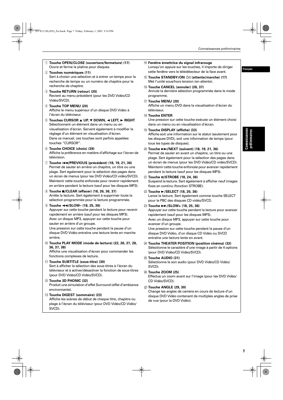 JVC XV-E112 User Manual | Page 61 / 206