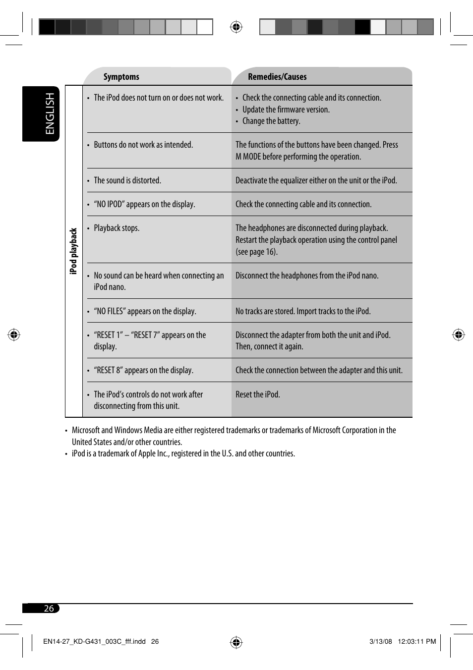 English | JVC KD-SC402 User Manual | Page 26 / 80