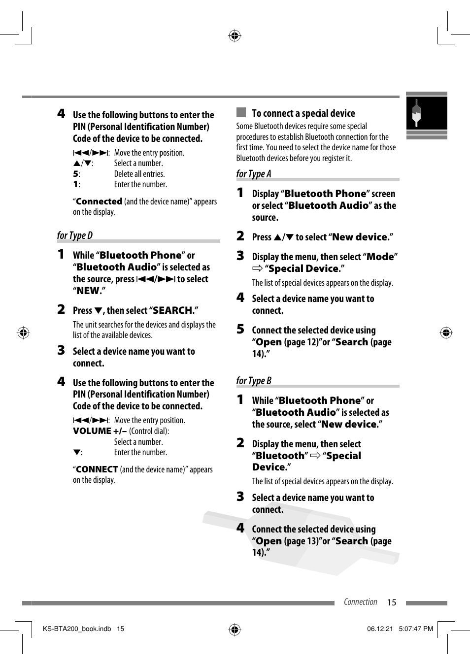 JVC KS-BTA200 User Manual | Page 17 / 293