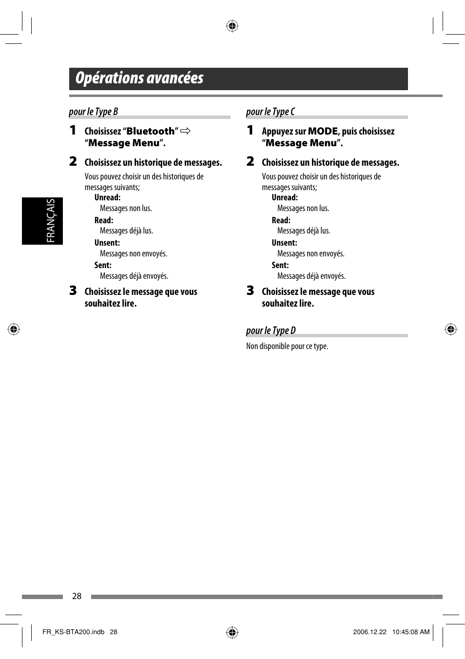 Opérations avancées | JVC KS-BTA200 User Manual | Page 94 / 293