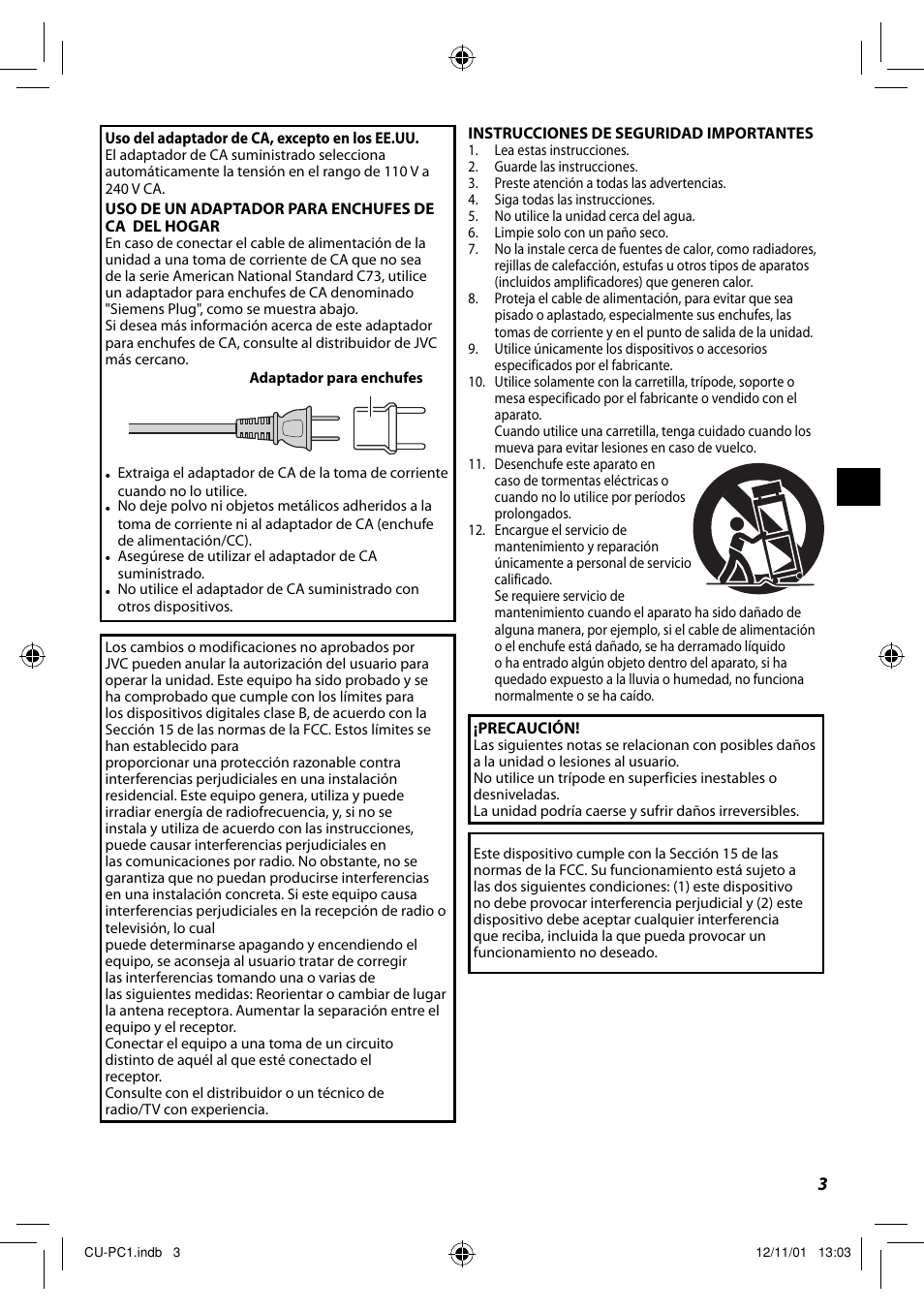 JVC CU-PC1 User Manual | Page 27 / 96