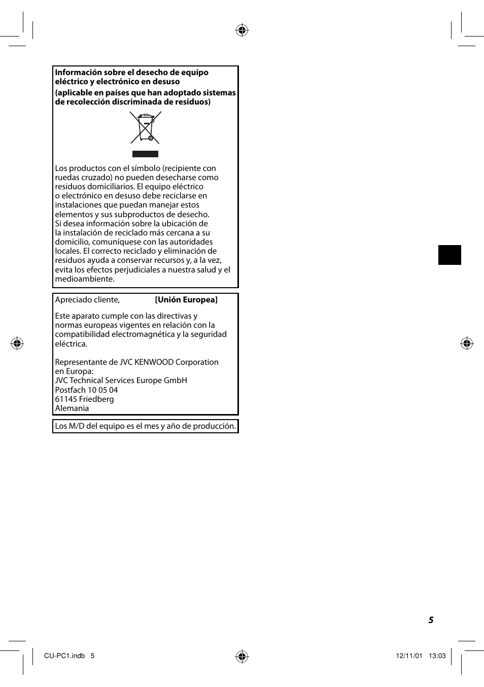 JVC CU-PC1 User Manual | Page 29 / 96