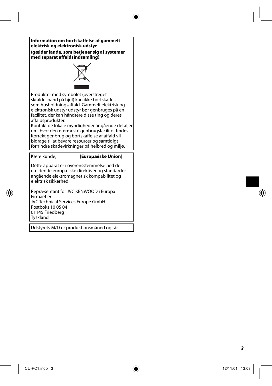 JVC CU-PC1 User Manual | Page 41 / 96