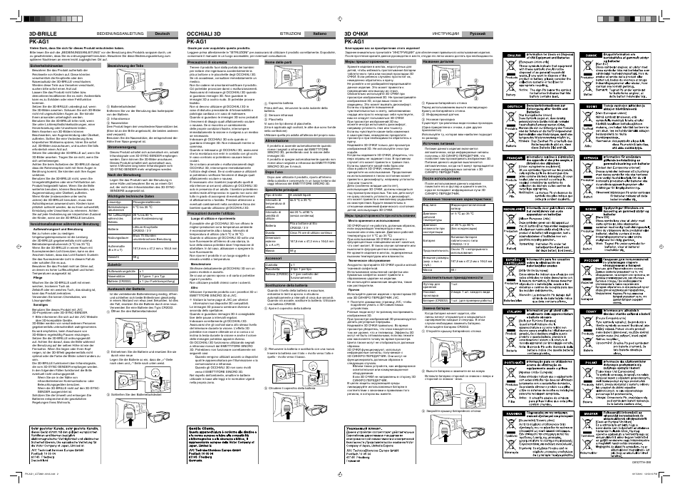 JVC PK-AG1 User Manual | Page 2 / 2