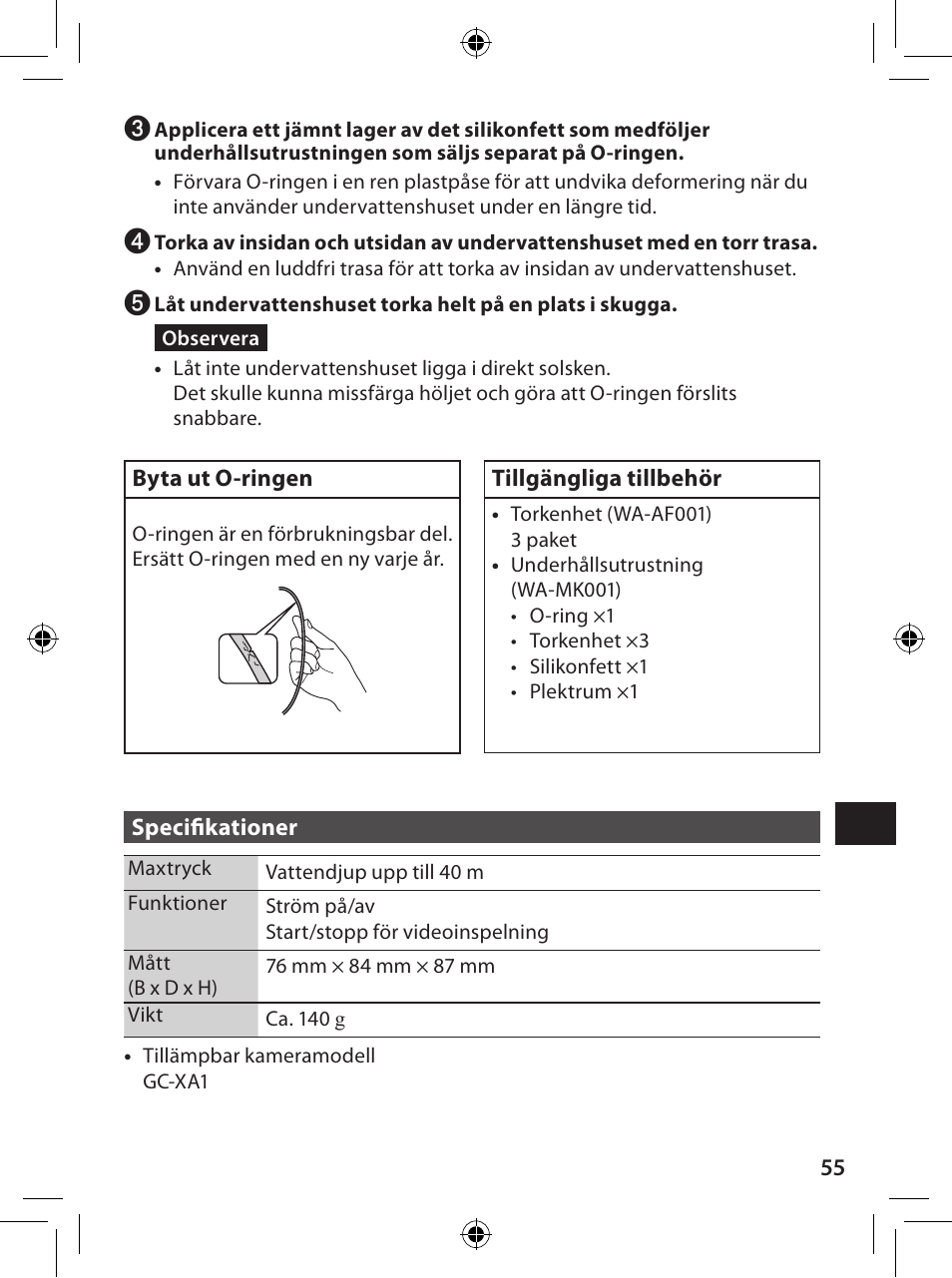 JVC WR-GX001 User Manual | Page 55 / 68