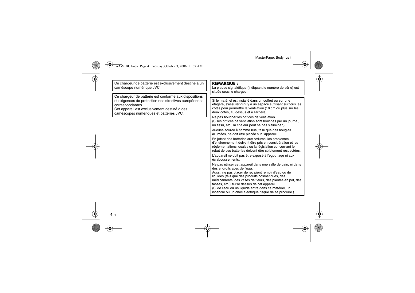 JVC AA-VF8 User Manual | Page 18 / 120