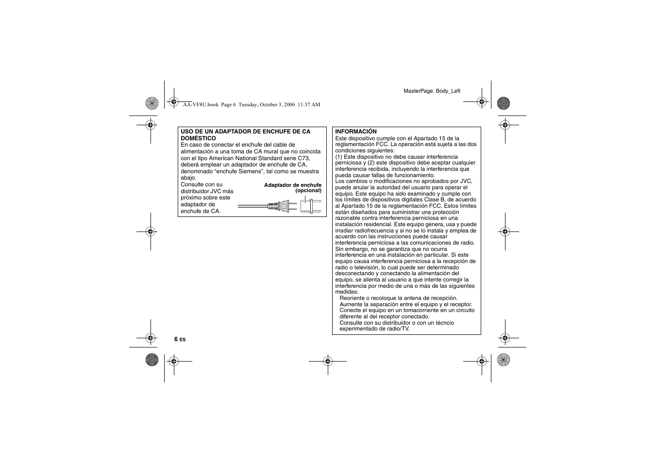 JVC AA-VF8 User Manual | Page 34 / 120