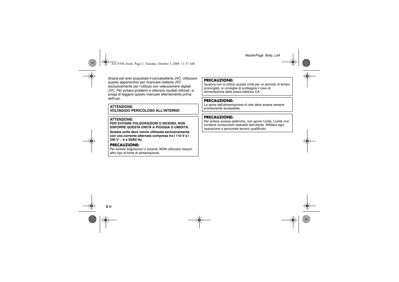 JVC AA-VF8 User Manual | Page 38 / 120