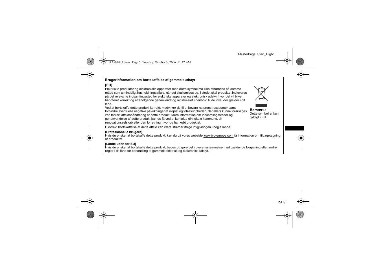 JVC AA-VF8 User Manual | Page 53 / 120