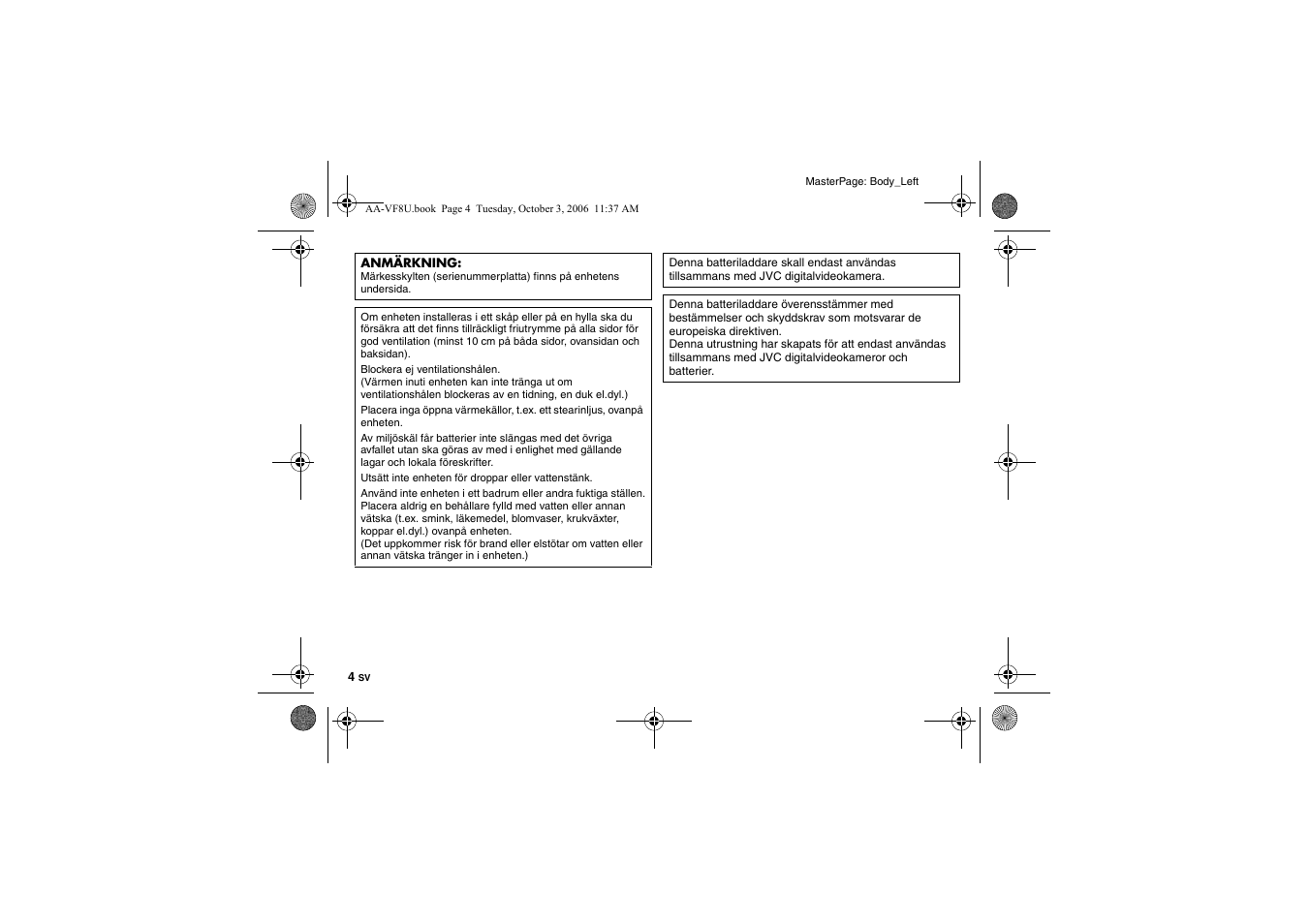 JVC AA-VF8 User Manual | Page 64 / 120