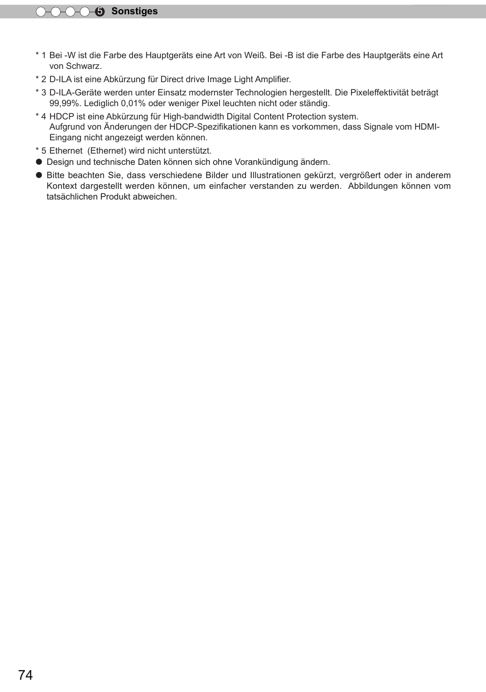 JVC DLA-X9 User Manual | Page 74 / 233