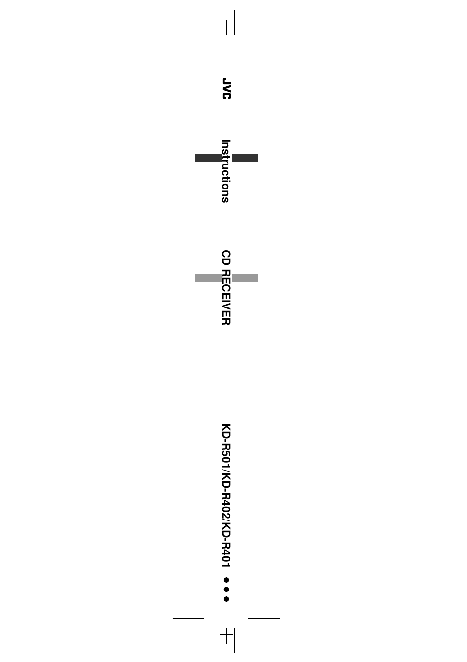 JVC KD-R402 User Manual | Page 107 / 107