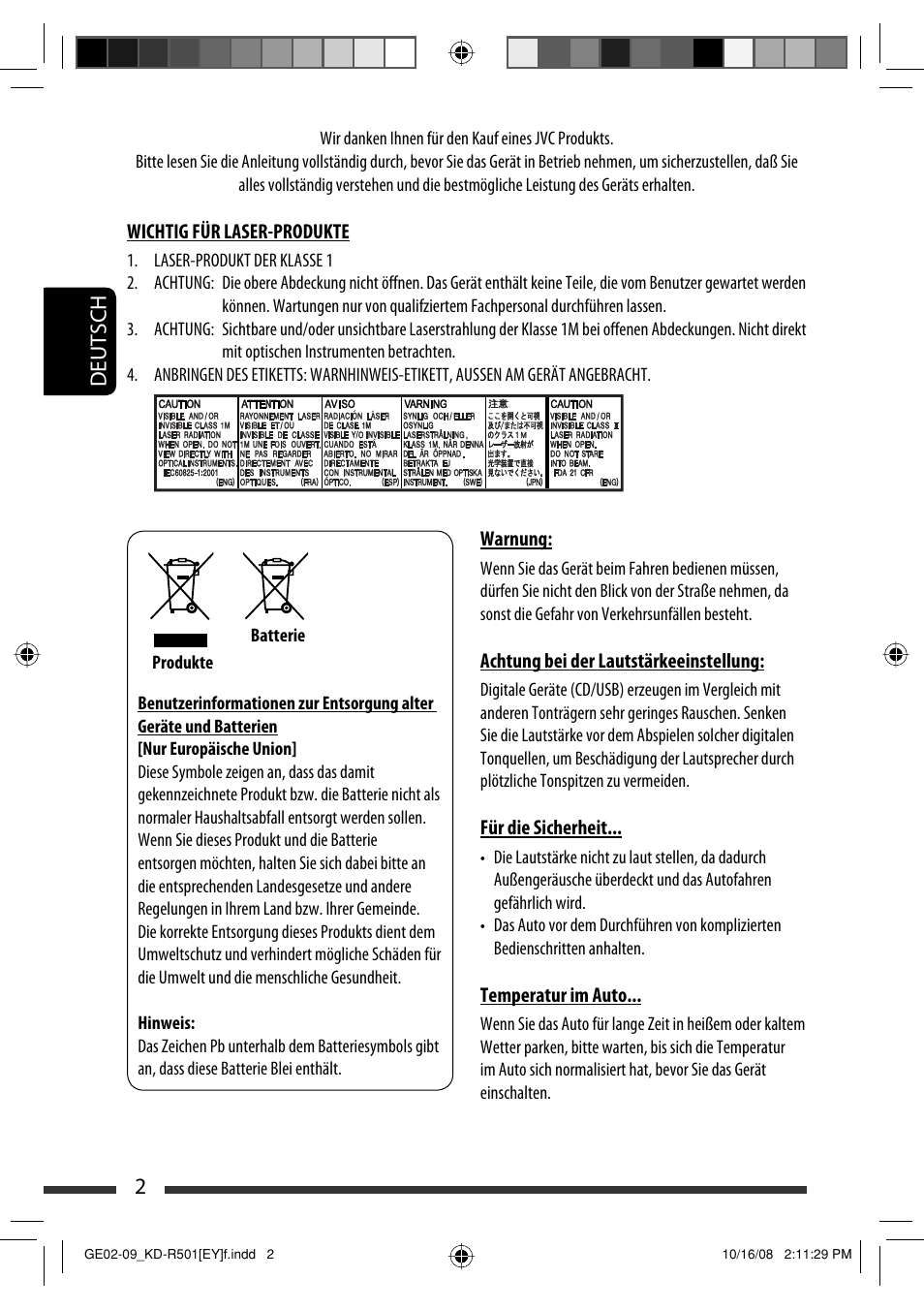 2deutsch | JVC KD-R402 User Manual | Page 28 / 107