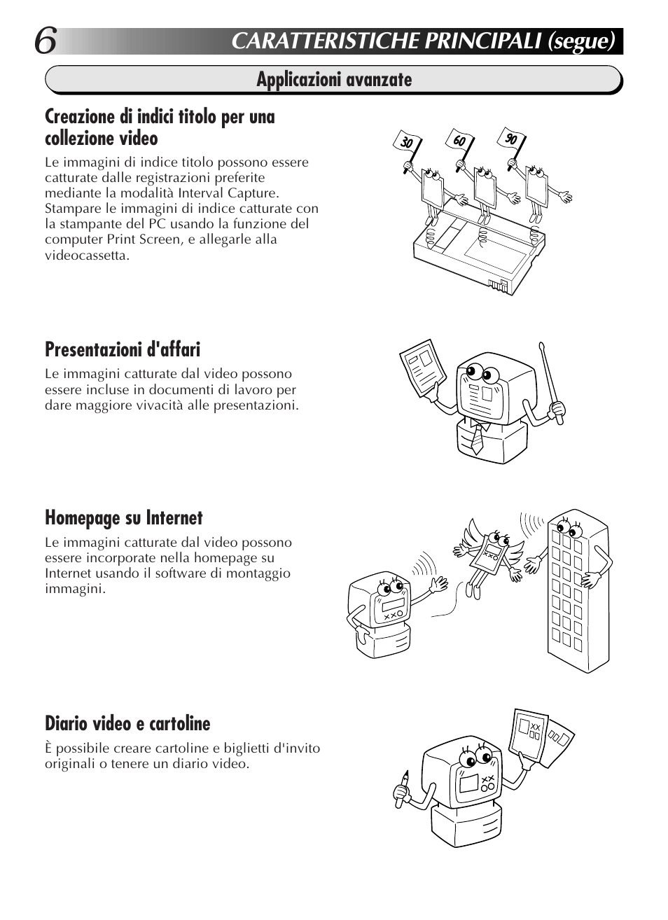 Caratteristiche principali (segue) | JVC GR-DVL9200 User Manual | Page 98 / 220