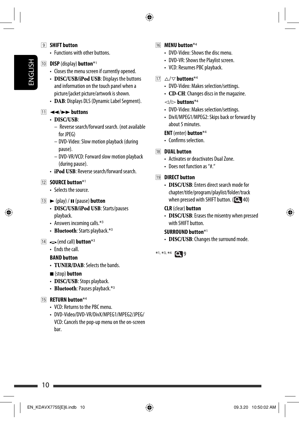 10 english | JVC KD-AVX77 User Manual | Page 12 / 292