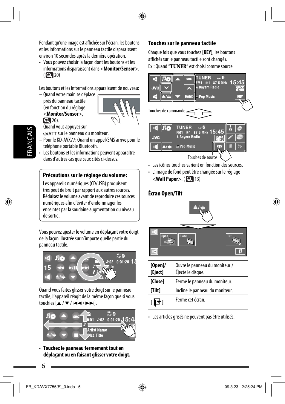 6français | JVC KD-AVX77 User Manual | Page 152 / 292