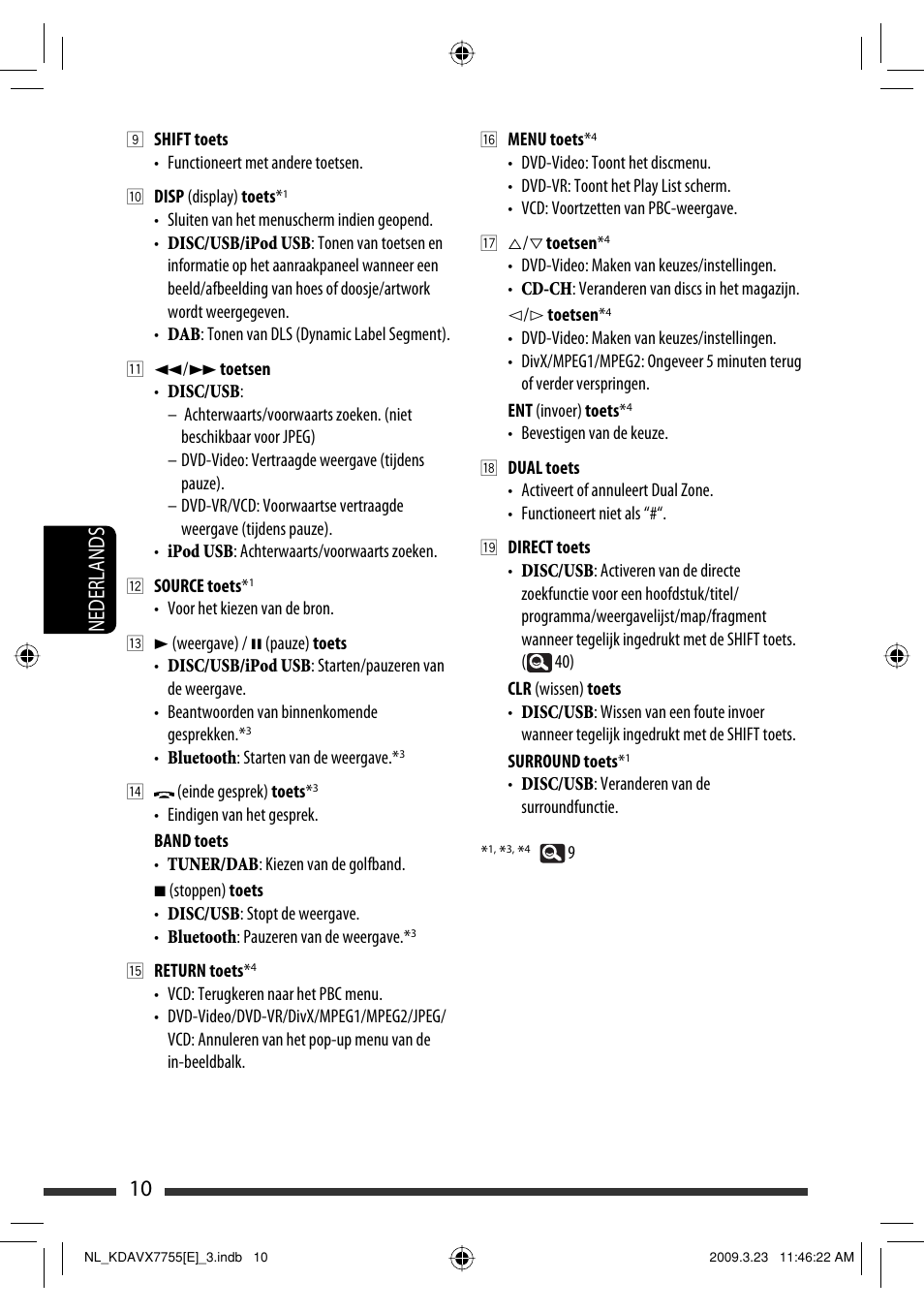 10 nederlands | JVC KD-AVX77 User Manual | Page 228 / 292