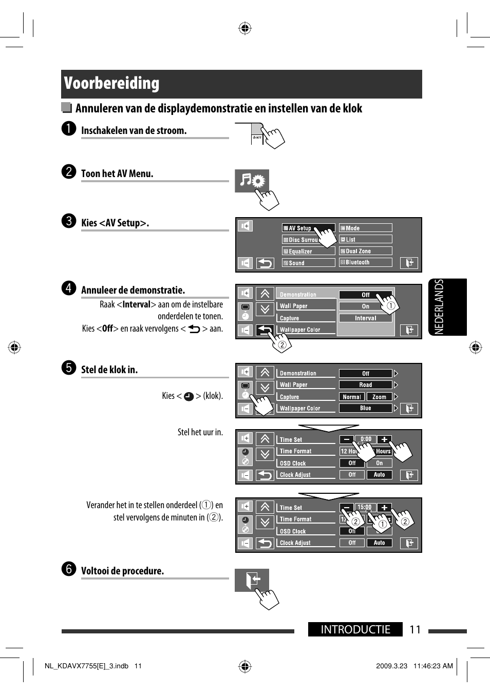 Voorbereiding | JVC KD-AVX77 User Manual | Page 229 / 292