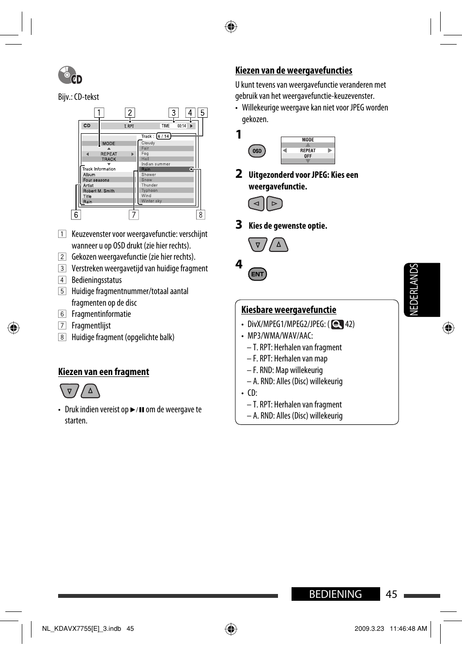 45 bediening nederlands | JVC KD-AVX77 User Manual | Page 263 / 292
