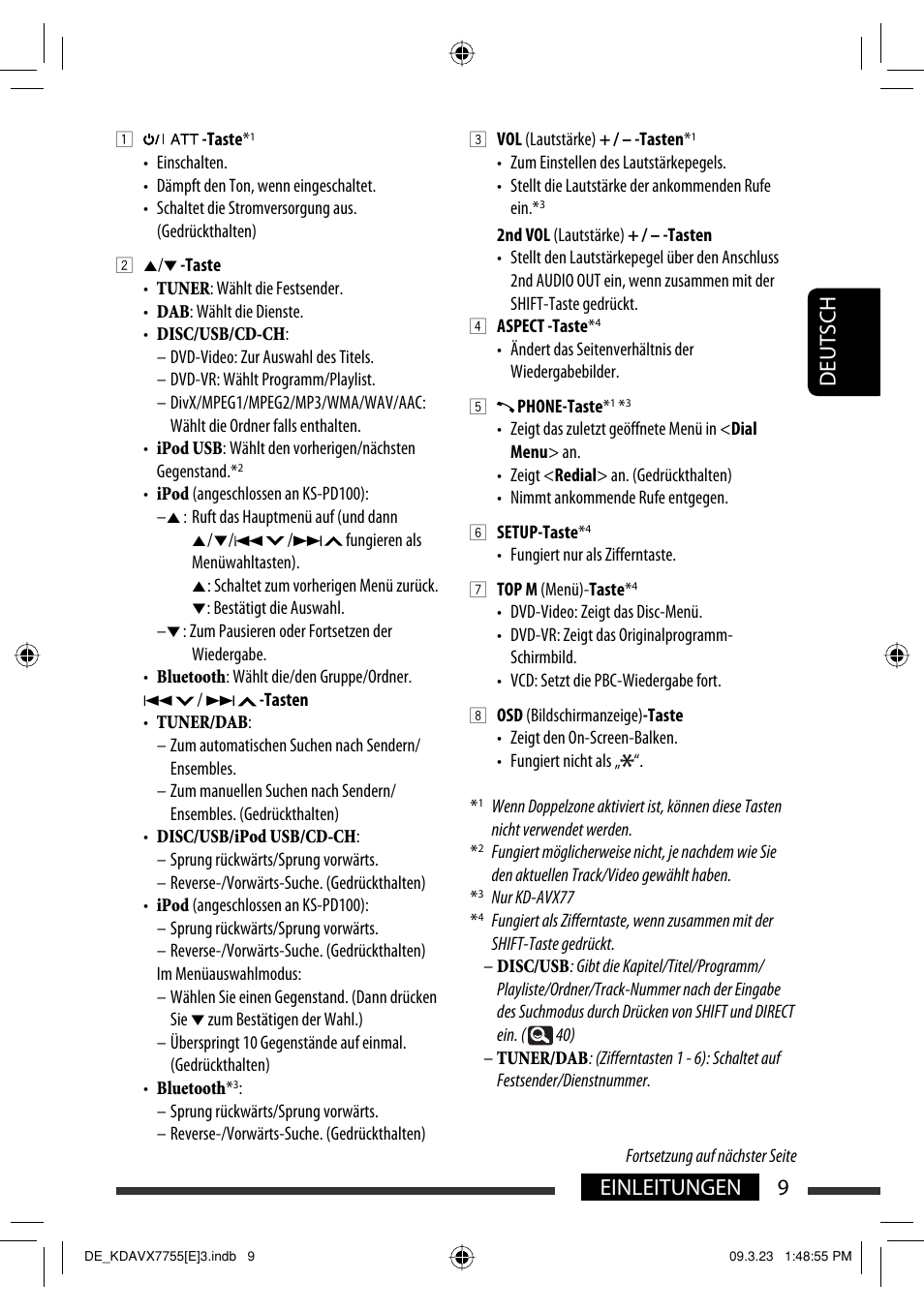 9einleitungen deutsch | JVC KD-AVX77 User Manual | Page 83 / 292