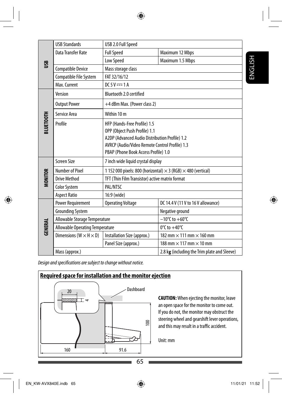 JVC KW-AVX840 User Manual | Page 65 / 261