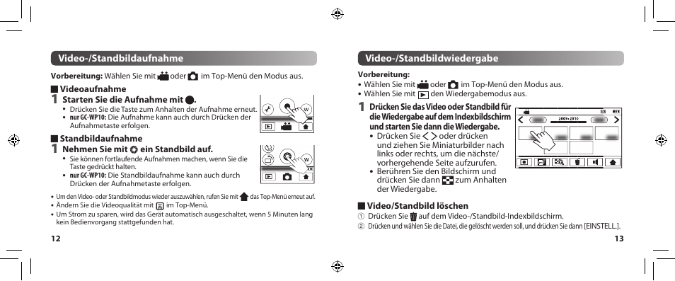 JVC GC-WP10 User Manual | Page 16 / 45