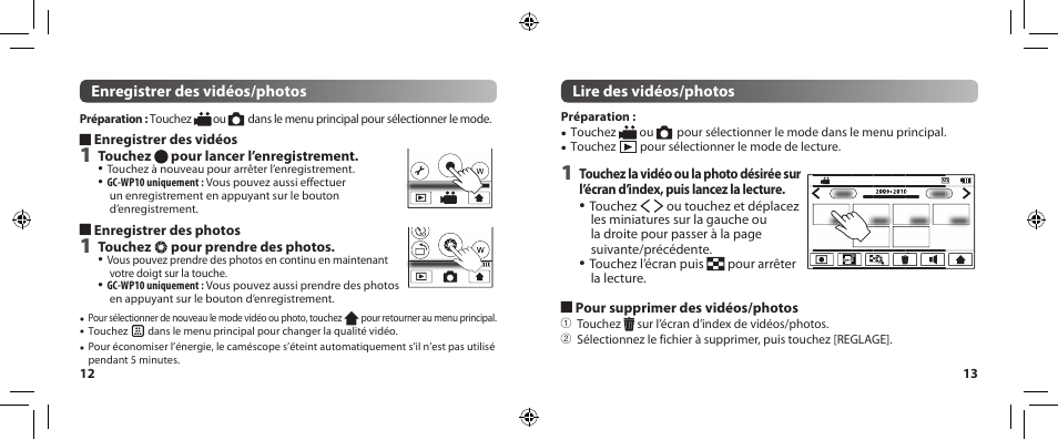 JVC GC-WP10 User Manual | Page 34 / 45