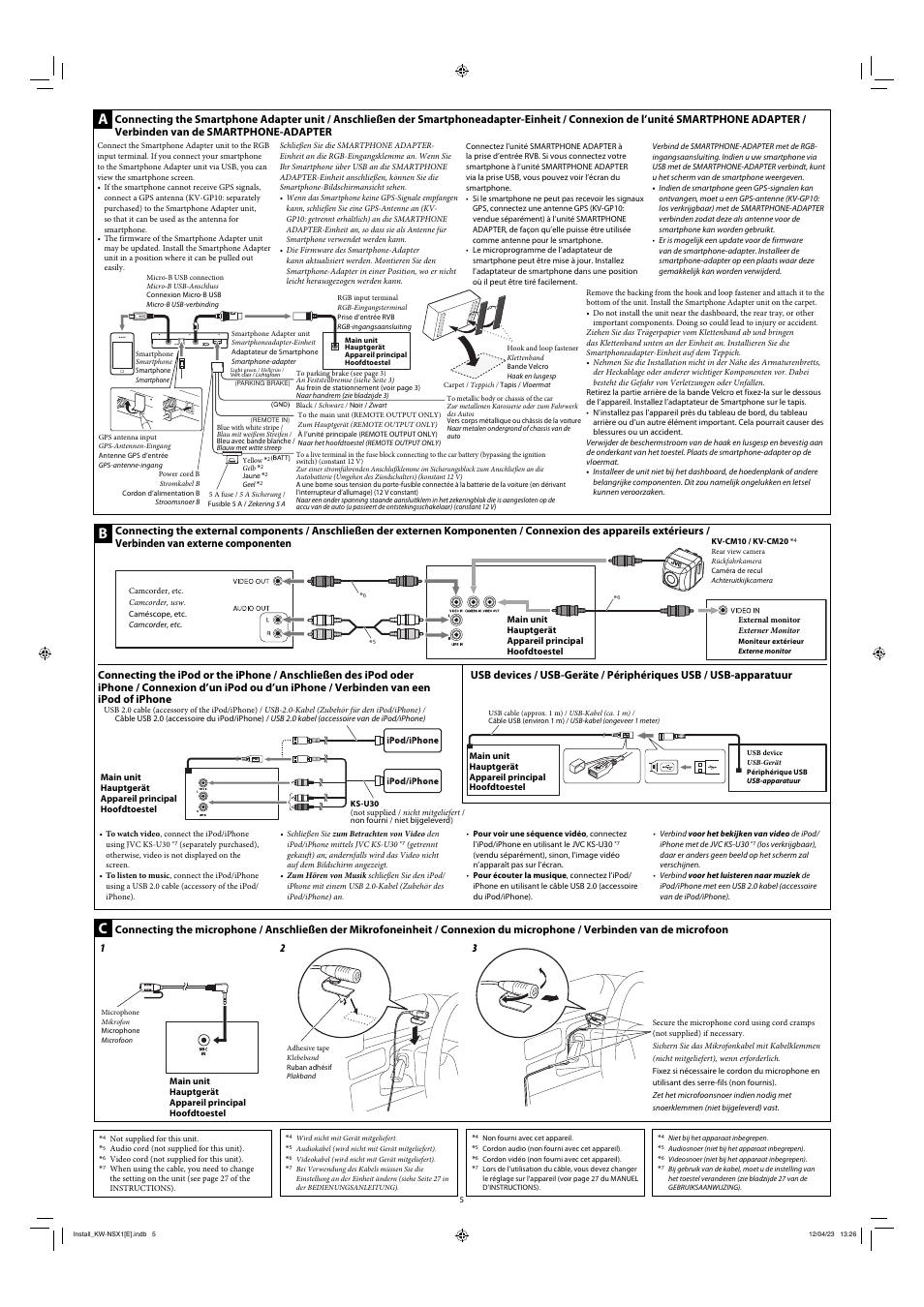 JVC KW-NSX1 User Manual | Page 5 / 6