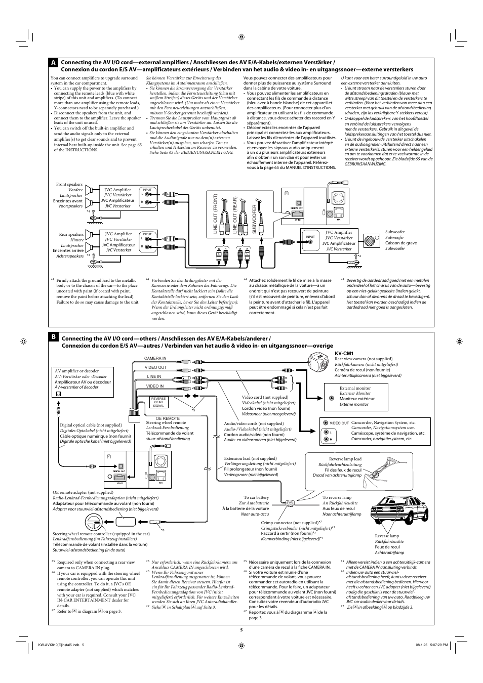 JVC KW-AVX810 User Manual | Page 5 / 6