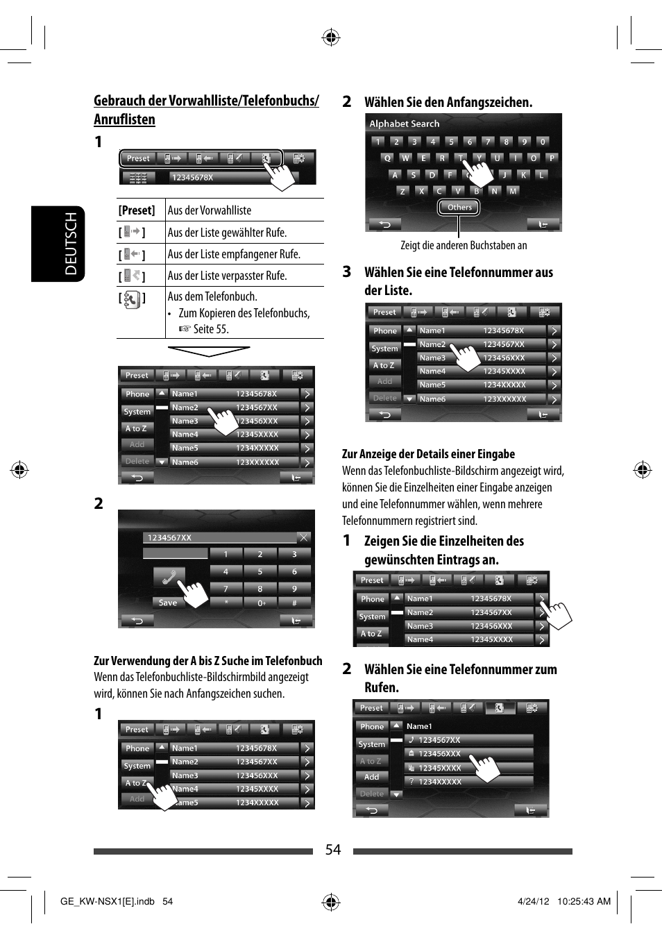 JVC KW-NSX1 User Manual | Page 124 / 282