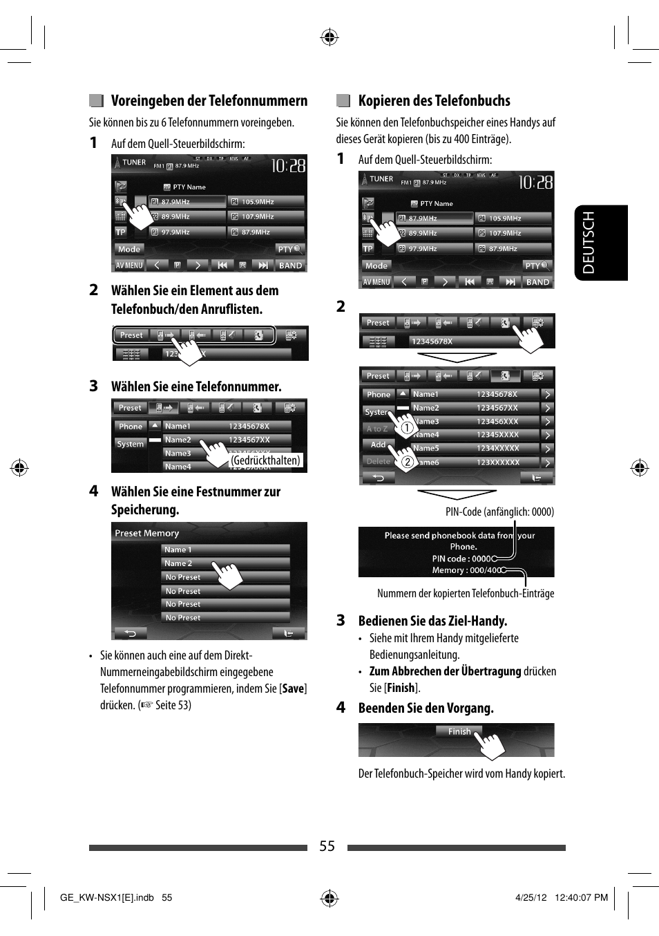 JVC KW-NSX1 User Manual | Page 125 / 282