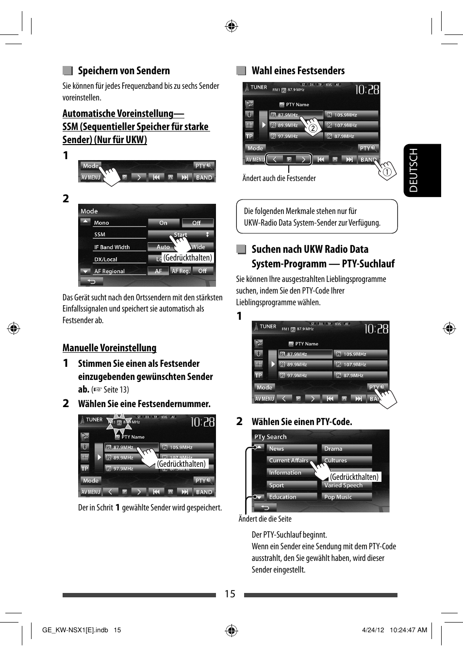 JVC KW-NSX1 User Manual | Page 85 / 282