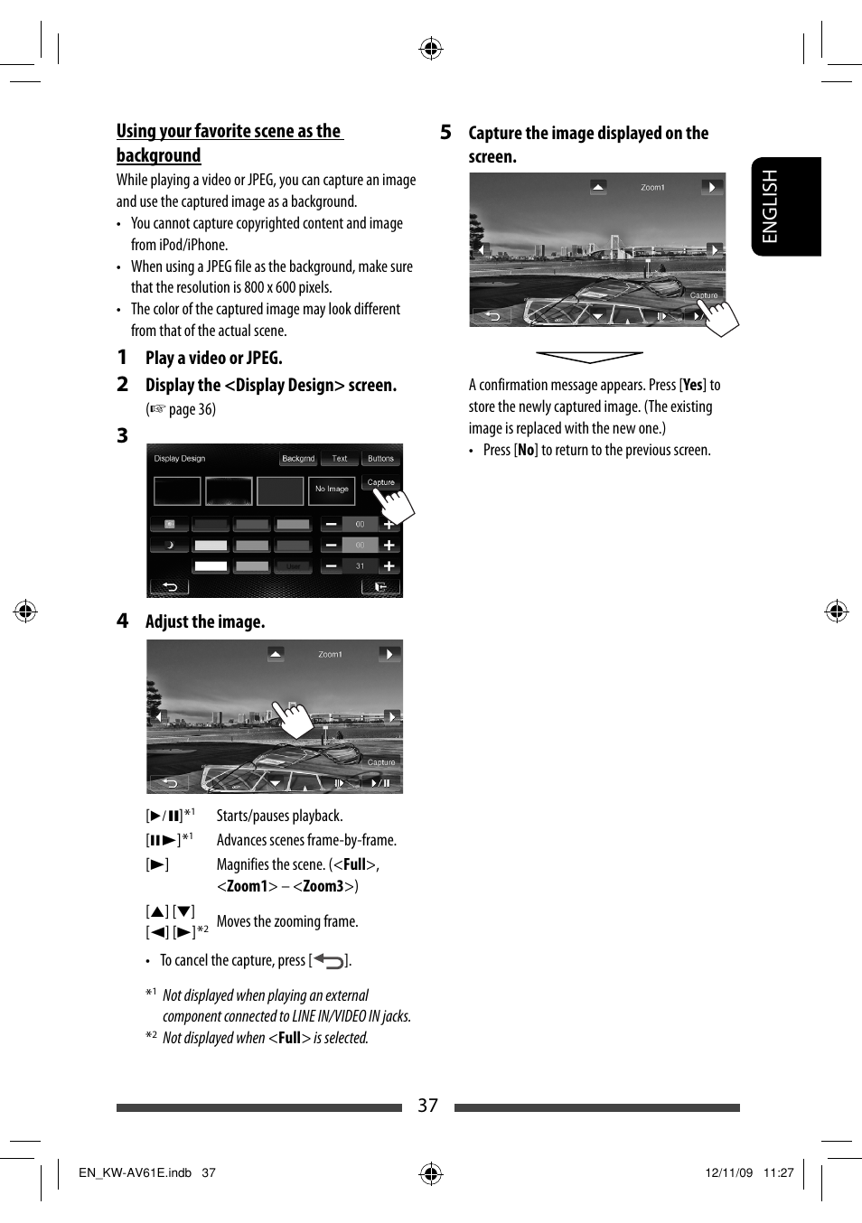 JVC KW-AV61BT User Manual | Page 37 / 277