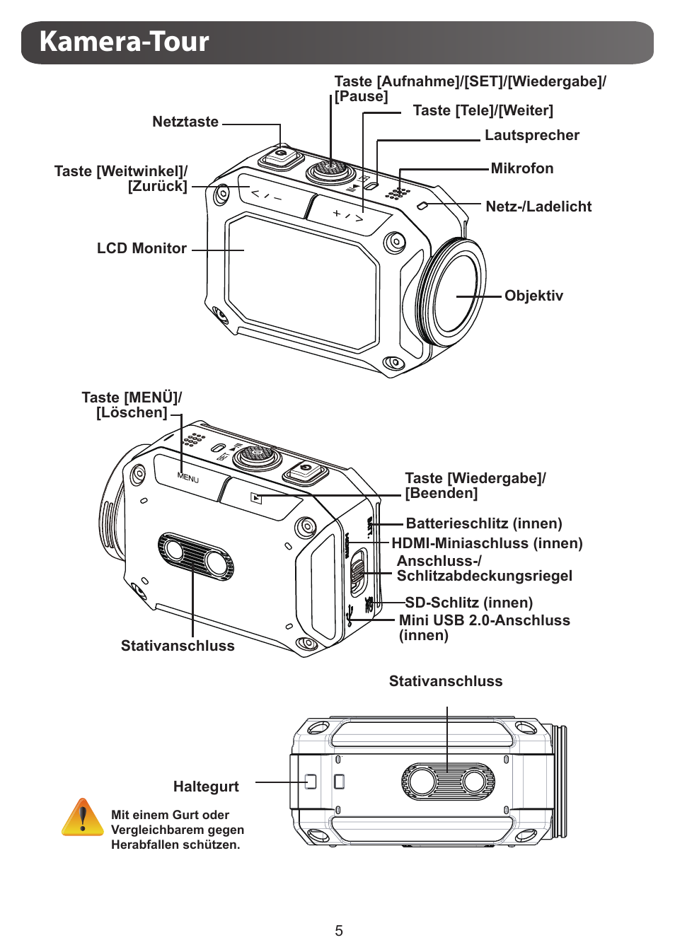 Kamera-tour | JVC GC-XA1 BE User Manual | Page 24 / 210