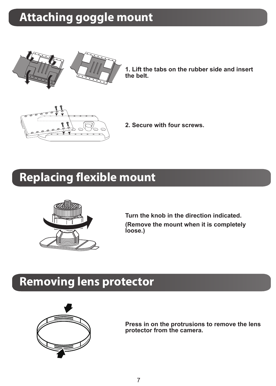 JVC GC-XA1 BE User Manual | Page 7 / 210