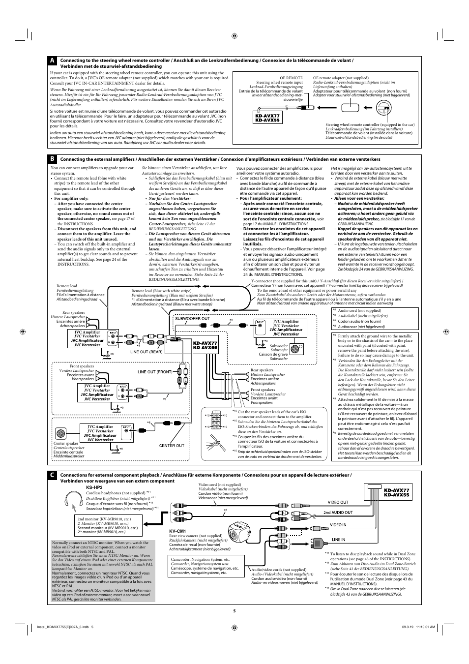 JVC KD-AVX77 User Manual | Page 5 / 6