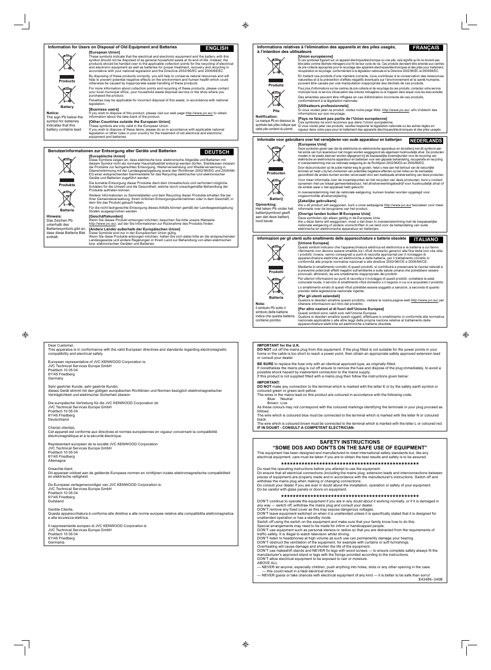 JVC UX-LP66 User Manual | Page 2 / 2