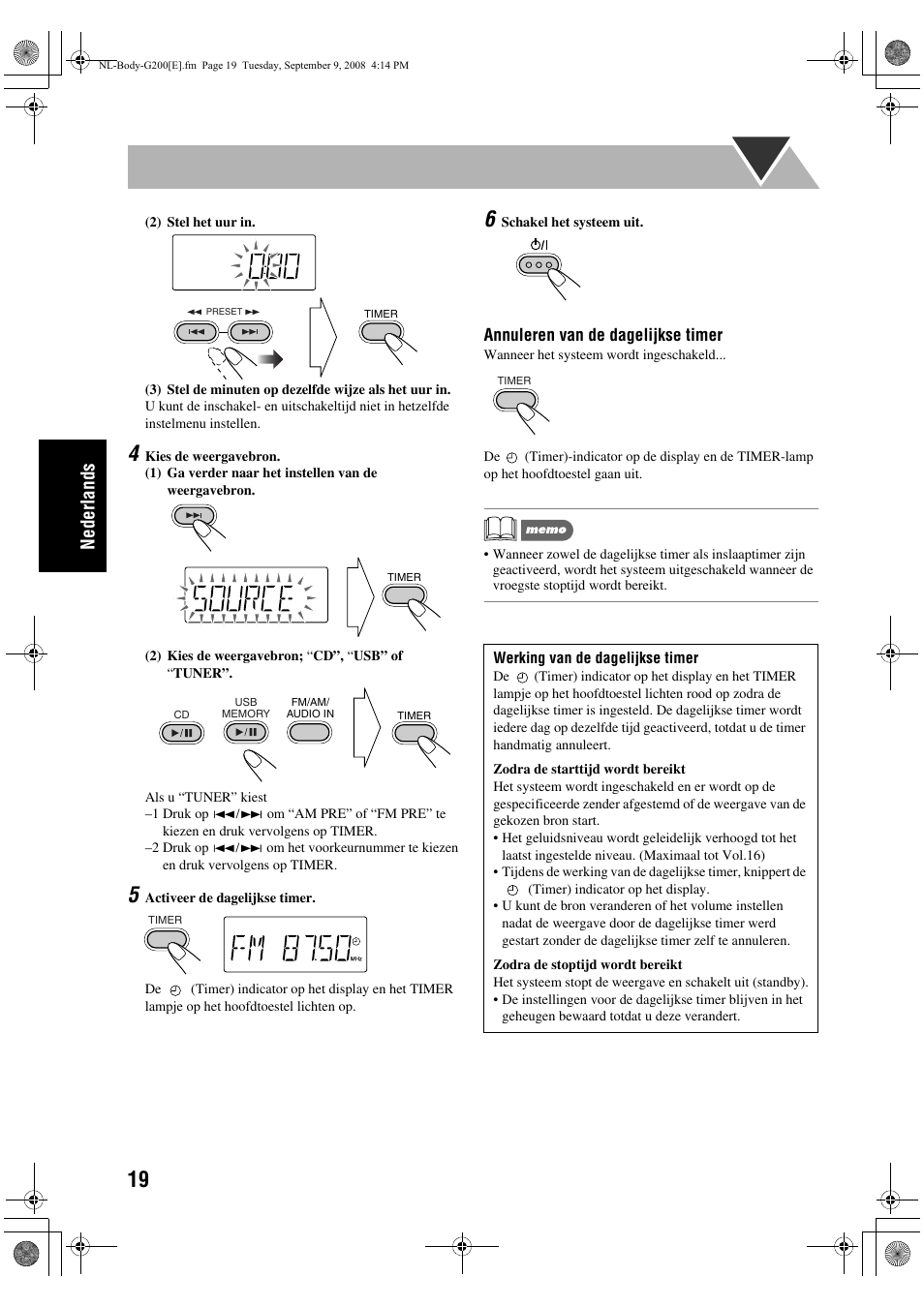 Ne der la nds | JVC UX-G200 User Manual | Page 72 / 78