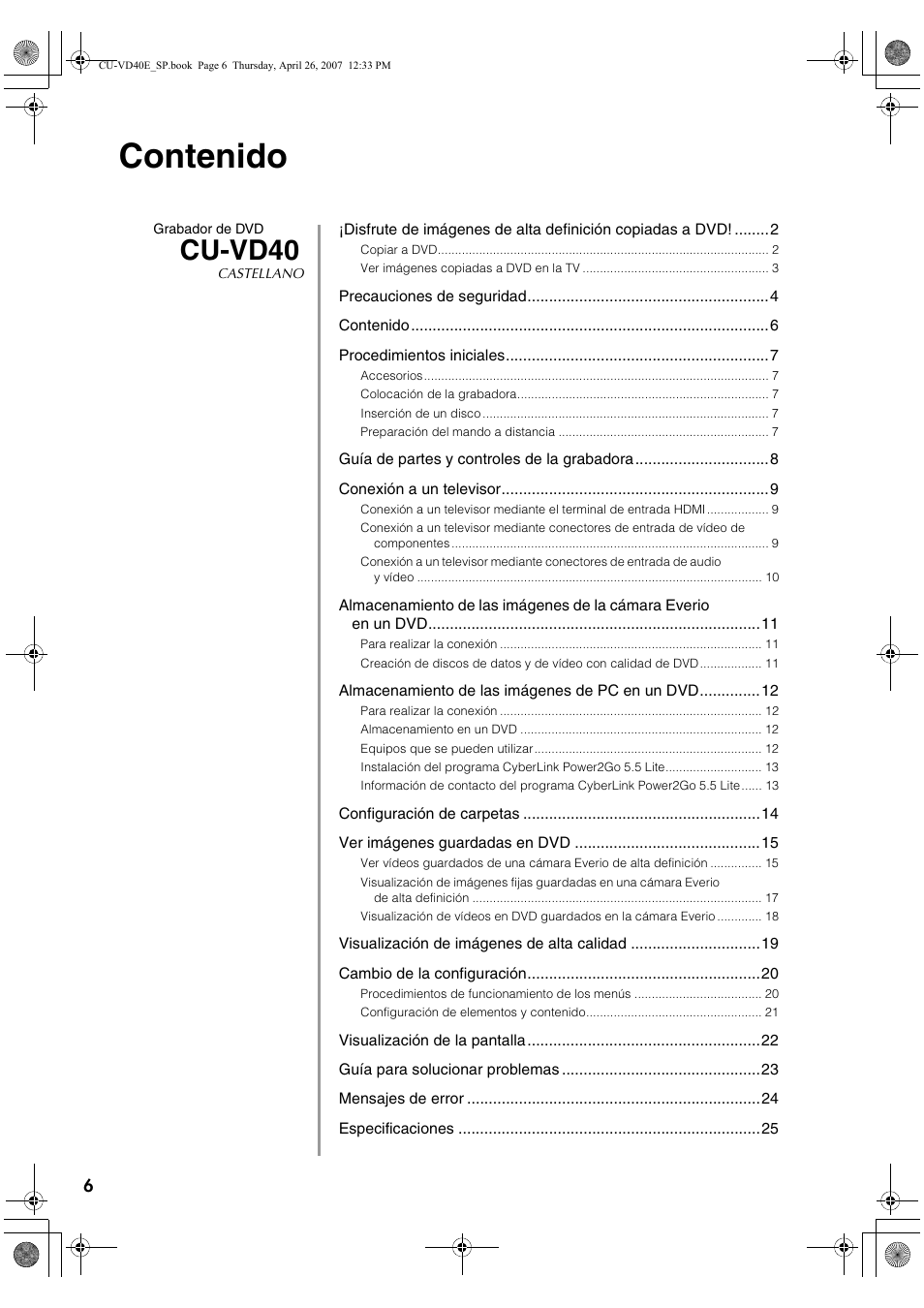 JVC CU-VD40 User Manual | Page 84 / 132