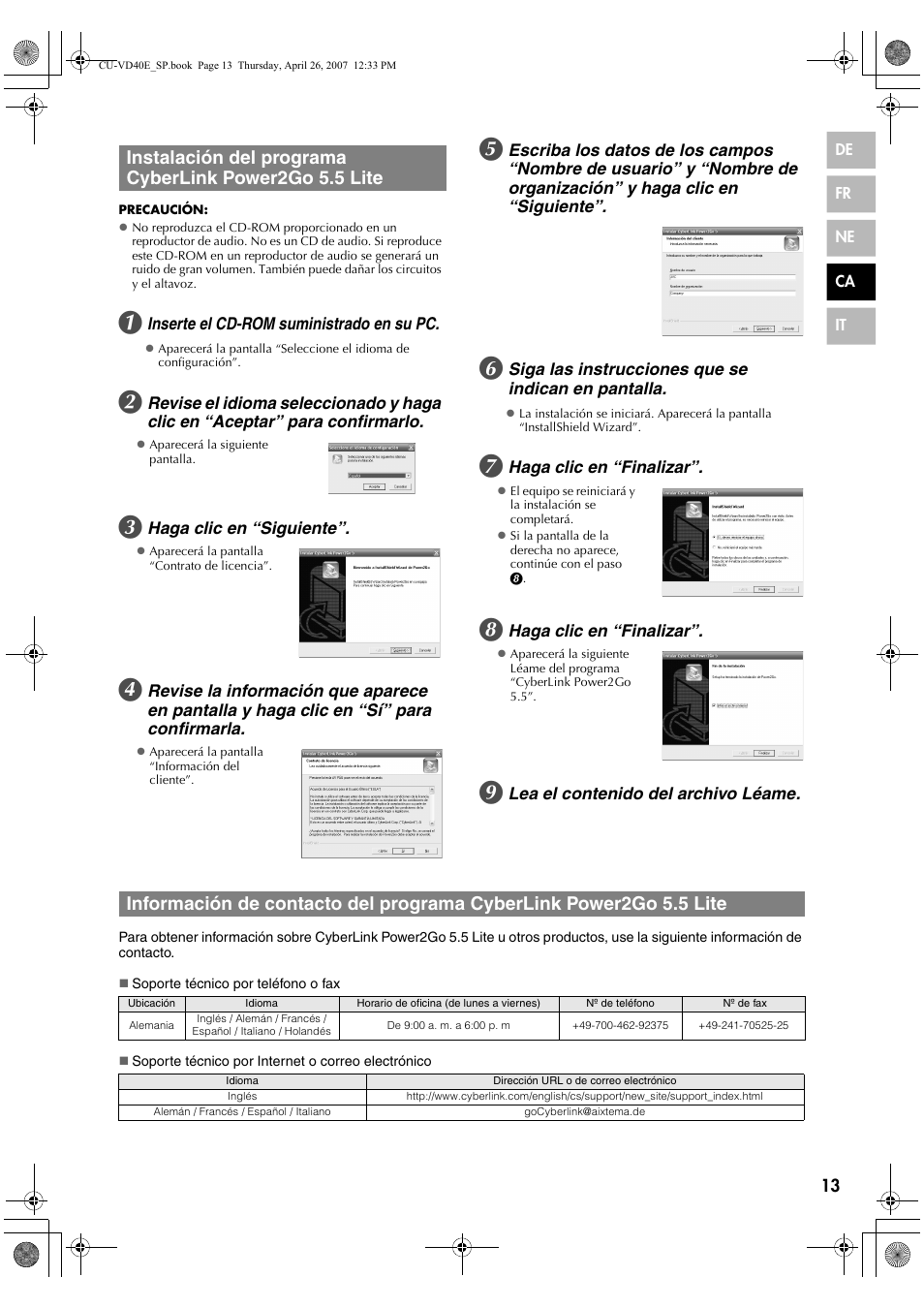 JVC CU-VD40 User Manual | Page 91 / 132