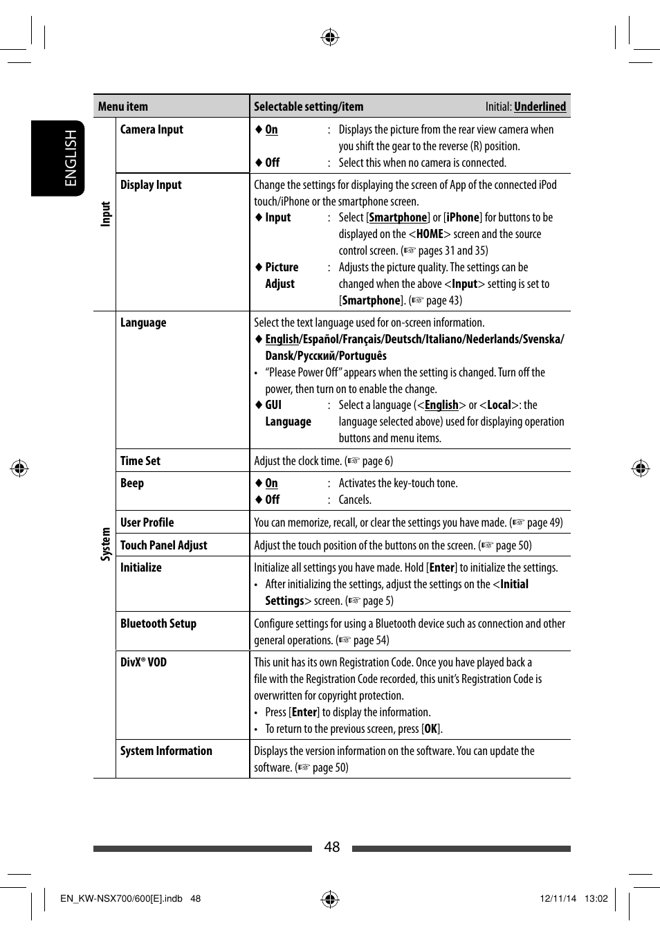 JVC KW-NSX700 User Manual | Page 48 / 309