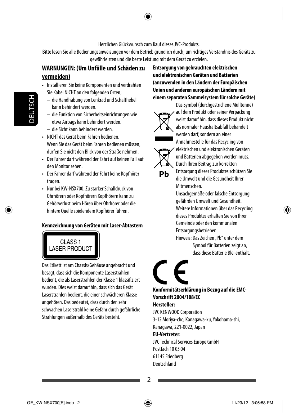 JVC KW-NSX700 User Manual | Page 78 / 309