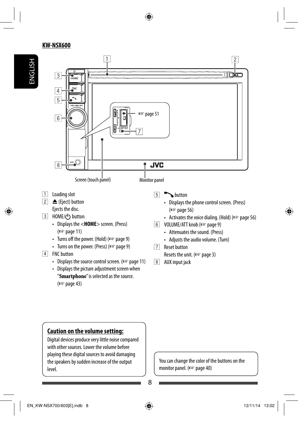 JVC KW-NSX700 User Manual | Page 8 / 309
