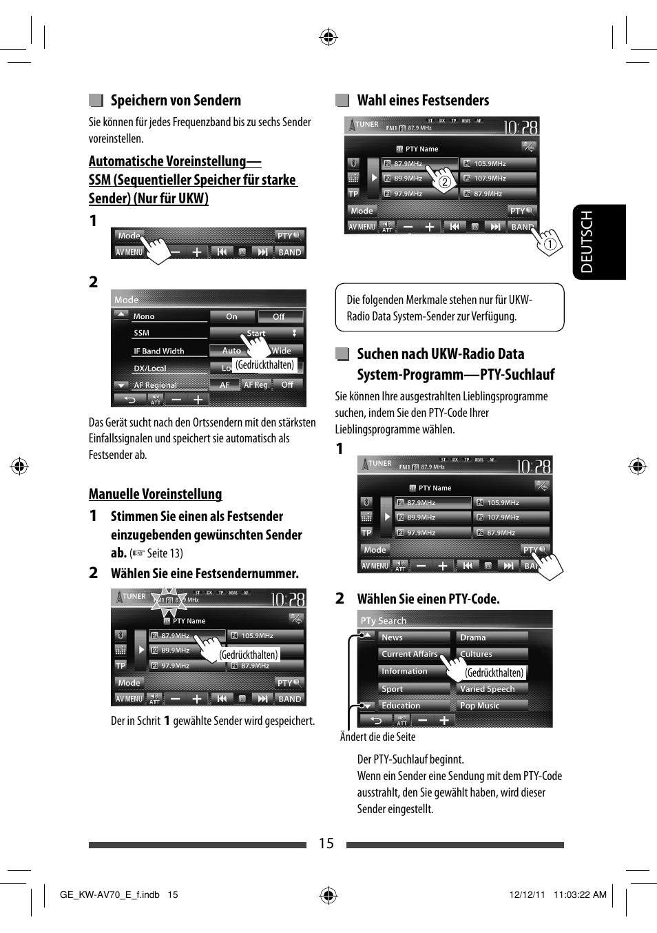 JVC KW-AV70BT User Manual | Page 87 / 293