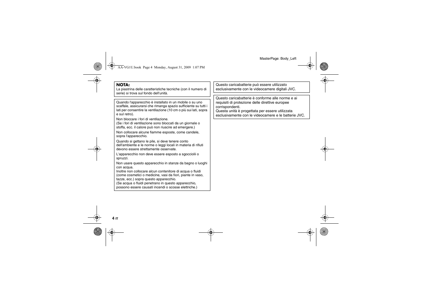 JVC AA-VG1 User Manual | Page 40 / 100