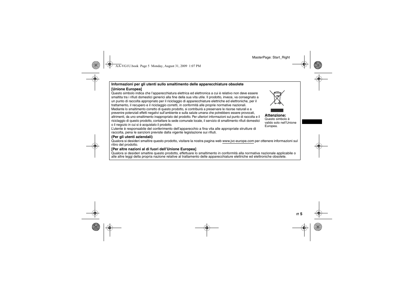 JVC AA-VG1 User Manual | Page 41 / 100