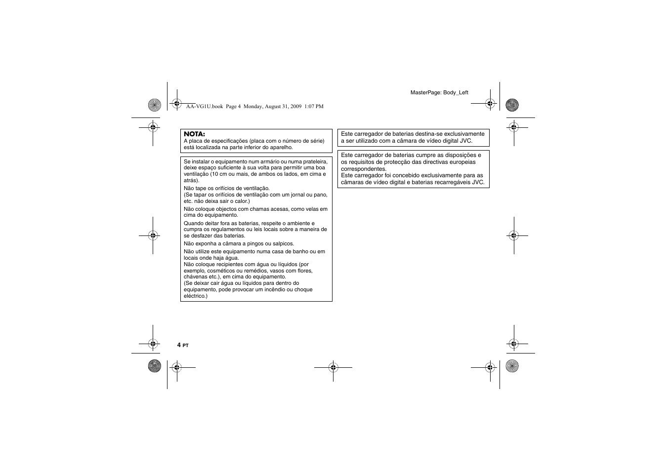 JVC AA-VG1 User Manual | Page 46 / 100