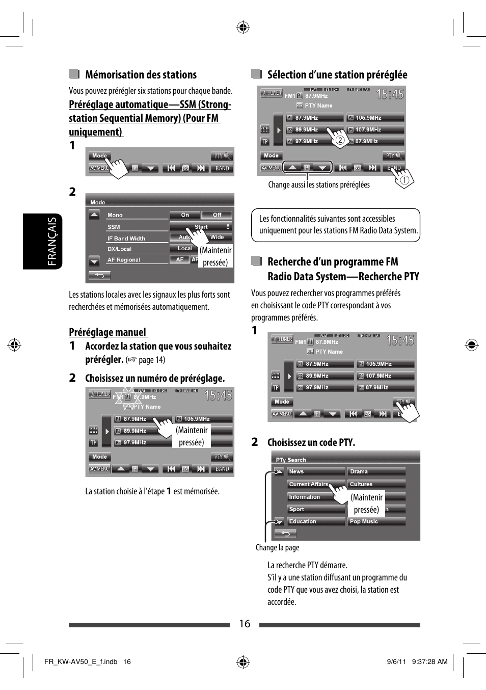 JVC KW-AV50 User Manual | Page 132 / 235