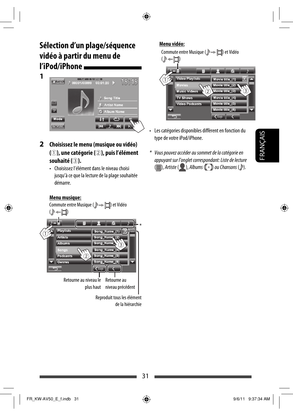 JVC KW-AV50 User Manual | Page 147 / 235